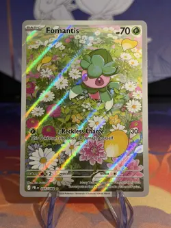 Fomantis 085/084 - Illustration Rare - Pitch Black - Pokemon TCG - Image 1