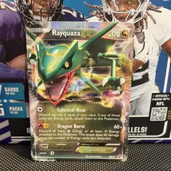 Pokemon TCG Rayquaza EX BW47 Black & White Promo Holo 170 HP English 2012 - Image 1