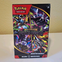 Pokemon TCG Mega Evolution Pitch Black Booster Bundle - 6 Packs - Image 1