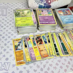 Pokemon Card Bulk Lot 500x NM Rare Common UC SWSH SV ME No Energy/Trainer - Image 3