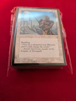60 card pauper deck Mono White Clerical Banding MTG - Image 1