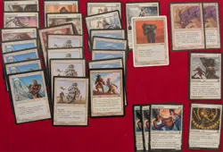 60 card pauper deck Mono White Clerical Banding MTG - Image 2