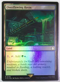 Overflowing Basin [New, Near Mint] *Foil* {Fallout MTG} - Image 1