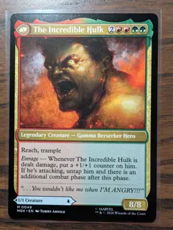 Bruce Banner - Mythic - Regular - MTG Marvel Super Heroes - 0049 NM - Image 2