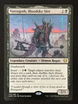 1x MTG Varragoth, Bloodsky Sire - Kaldheim (KHM) #115 - Magic the Gathering - Image 1