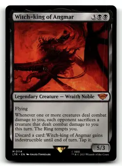 Witch-king of Angmar 114 Universes Beyond: The Lord of the Rings MTG NM - Image 1