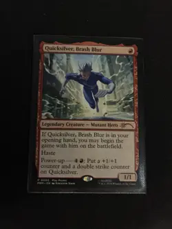 Quicksilver, Brash Blur Pro Tour Exclusive Promo MTG - Image 1