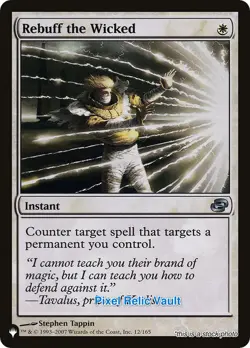 MTG - LIST - 12/165 - NM - Rebuff the Wicked - Image 1