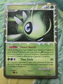 Celebi Prime - HGSS4: Triumphant (TM - 92/102) Ultra Rare Holo Pokemon Card LP 2 - Image 1
