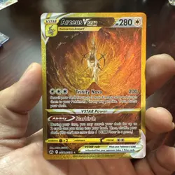 Arceus VSTAR GG70/GG70 Crown Zenith Galarian Gallery Gold 2023 Pokemon TCG - Image 1