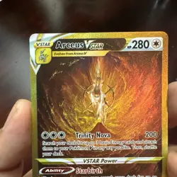 Arceus VSTAR GG70/GG70 Crown Zenith Galarian Gallery Gold 2023 Pokemon TCG - Image 3