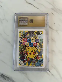 CGC Pristine 10 Squirtle Japanese Picture Card Pokemon Taruka 2025 6087925170 - Image 2