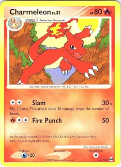 Charmeleon 35/99 Arceus Pokemon NM - Image 1