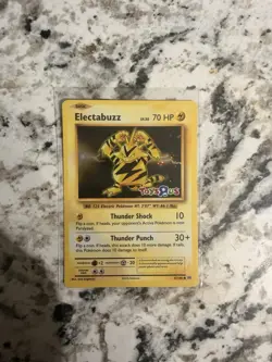 Pokemon TCG Electabuzz Toys R US Promo Card 41/108 MP-HP - Image 1
