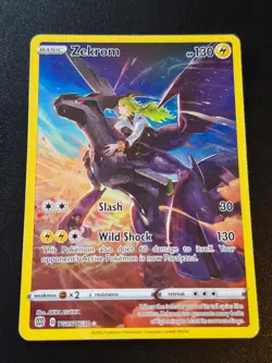 Zekrom TG05/TG30 Holo Brilliant Stars Trainer Gallery Pokemon LP - Image 1