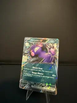Pokemon Morpeko EX 55/84 Pitch Black Double Rare Holo - Image 1