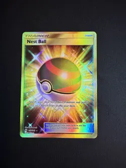 Nest Ball 158/149 SM01: Sun & Moon Base Set Secret Rare Pokemon TCG - Image 1