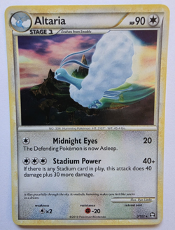 Pokemon TCG Altaria 2/102 Heart Gold/Soul Silver Triumphant Holo Rare - Image 1