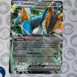 Cobalion ex 064/086 Double Rare Chaos Rising Pokemon Holo Near Mint - Image 1