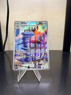 Pokemon TCG Steelix Illustration Rare Paradox Rift 208/182 - Image 1