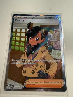 Emma 107/086 Ultra Rare Chaos Rising Pokemon Holo Near Mint - Image 1