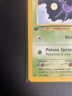Zubat 59/64 Neo Revelation 1st Edition WOTC Vintage Pokemon LP - Image 5