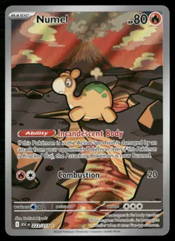 Numel 223/217 Illustration Rare Ascended Heroes Pokemon Near Mint - Image 1