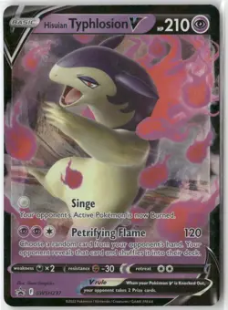 Hisuian Typhlosion V SWSH237 Holo Promo Sword & Shield Promo Pokemon Near Mint - Image 1