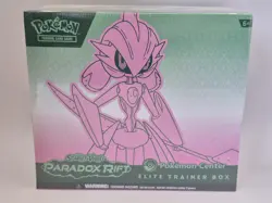 Paradox Rift Pokemon Center Elite Trainer Box - Iron Valliant - Sealed - Image 1
