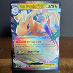 Pokemon TCG Mega Dragonite EX 152/217 ASC Rare Holo Full Art 370 HP - Image 1