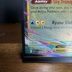 Pokemon TCG Mega Dragonite EX 152/217 ASC Rare Holo Full Art 370 HP - Image 4