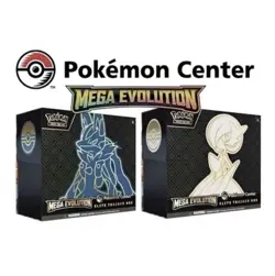 Pokemon Center Mega Evolution Gardevoir & Lucario ETB Bundle (1 of each) PRESALE - Image 1