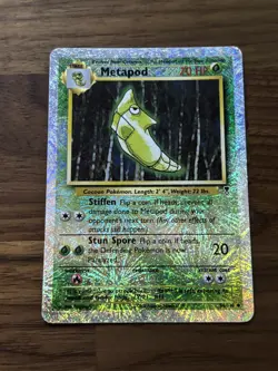 Metapod 54/110 Legendary Collection Reverse Holo Pokemon Card - Image 1