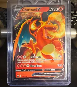 The Pokemon Company Charizard V- SWSH: Crown Zenith (CRZ) 018/159 NM - Image 1