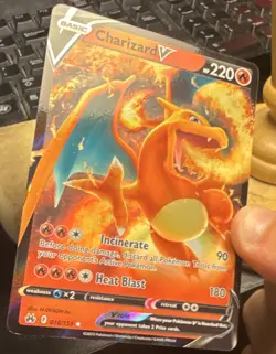 The Pokemon Company Charizard V- SWSH: Crown Zenith (CRZ) 018/159 NM - Image 4