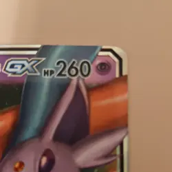 Pokemon Espeon & Deoxys GX TAG TEAM 72/236 Unified Minds Holo UR 260 HP ENG - Image 3