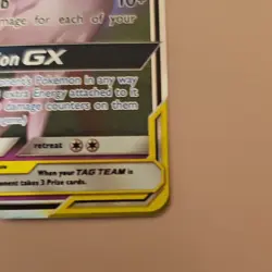 Pokemon Espeon & Deoxys GX TAG TEAM 72/236 Unified Minds Holo UR 260 HP ENG - Image 4
