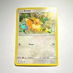 Pokemon TCG Eevee Cracked Ice Holo 155/214 Deck Exclusives Basic 60 HP Eng - Image 1