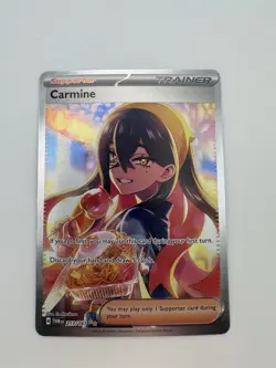 Pokemon Carmine Trainer 217/167 Twilight Masquerade SIR - PACK FRESH - Image 3