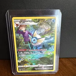 Vaporeon TG02/TG30 Swsh09 Brilliant Stars Trainer Gallery Holo - Pokemon Card NM - Image 1