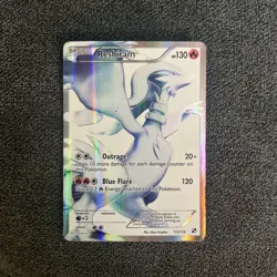 Pokemon Company Reshiram 113/114 Black & White Ultra Rare Full Art Holo 2011 MP - Image 1