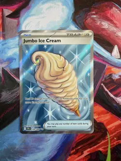Pokemon TCG Jumbo Ice Cream 109/086 Mega Evolution Chaos Rising - Image 1