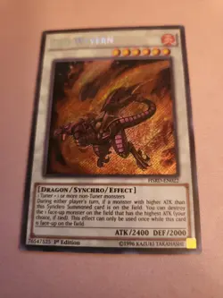 Yugioh - Red Wyvern - 1st Edition HSRD-EN022 (Secret Rare) N/M - Image 1