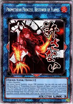 Promethean Princess, Bestower of Flames (Starlight Rare) RA05-EN107 Yu-Gi-Oh NM - Image 1