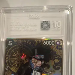 Bandai Sabo OP04-083 TAG 10 Foil Full Art Special Rare One Piece JP - Image 3