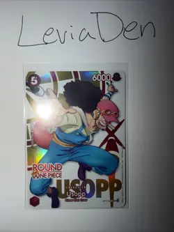 Round1 X One Piece Card Game OP11-003 Usopp Character Card - Image 1