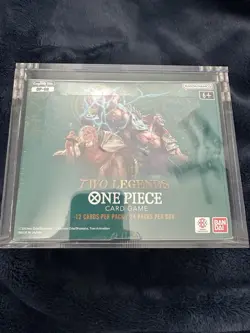 One Piece TCG OP-08 Two Legends Booster Box English Sealed Acrylic box included - Image 2
