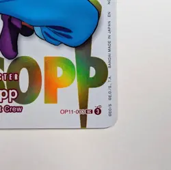 Usopp OP11-003 (ENGLISH) - One Piece x Round 1 Promo Card - Image 4