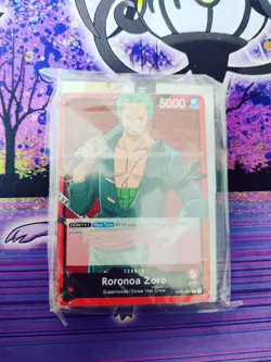 One Piece TCG Roronoa Zoro Tutorial Demo Deck ENGLISH BRAND NEW and SEALED - Image 1