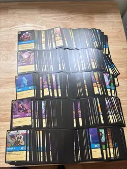 500+ Disney Lorcana Rise of the Floodborn Bulk Lot NM Commons & Uncommon - Image 1